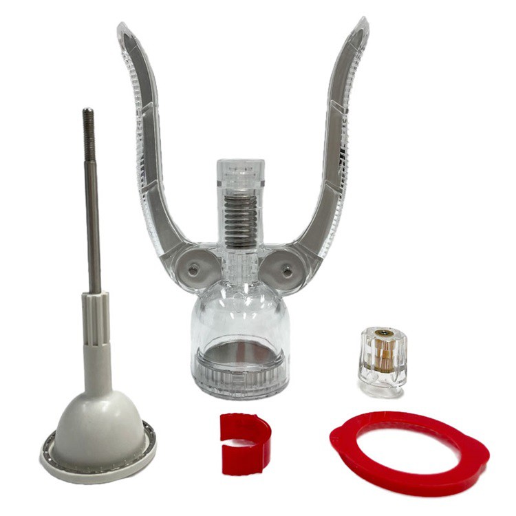 Apgriešanas skavotāju komponenti